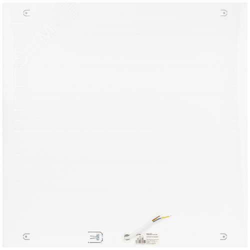 Светильник светодиодный ДВО 40Вт 4400Лм 4000К IP40 588x588 матовый белый ГРИЛЬЯТО SPO-14-40-4K-WH - фото 5