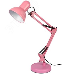 Настольный светильник розовый N-214-E27-40W-P