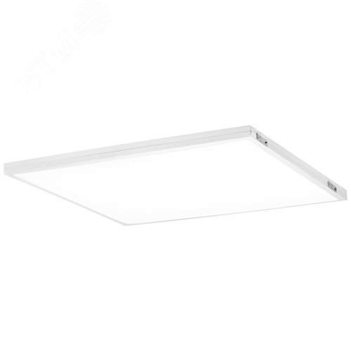 Светильник светодиодный ДВО 40Вт 4400Лм 6500К IP40 588x588 матовый белый ГРИЛЬЯТО SPO-14-40-6K-WH - фото 3