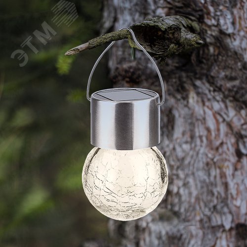 Светильник уличный ERASF22-32 подвесной Лампочка на солнечной батарее - фото 10