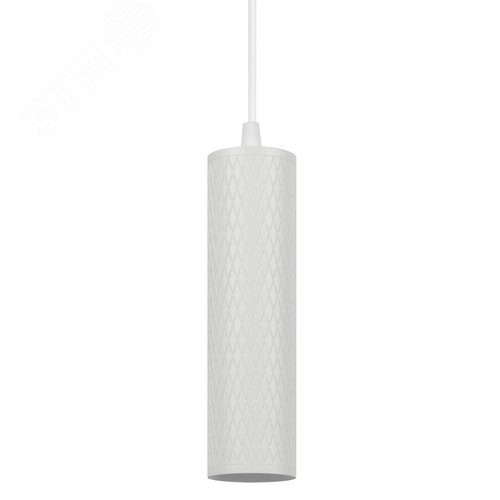 Светильник подвесной (подвес) PL20 WH MR16 GU10 потолочный цилиндр белый - фото 3