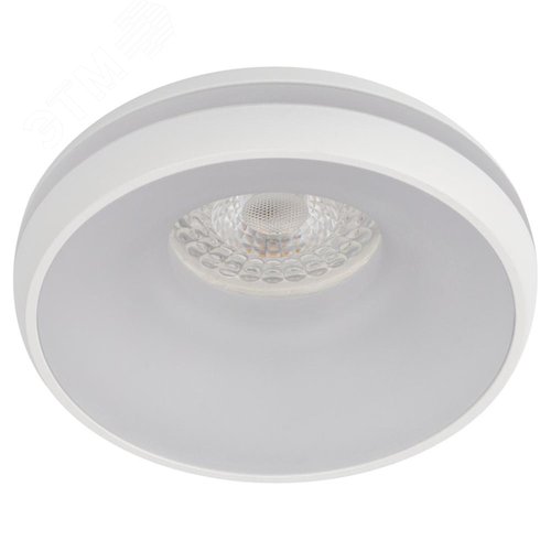 Светильник встраиваемый декоративный DK100 WH MR16 GU5.3 белый - фото 2