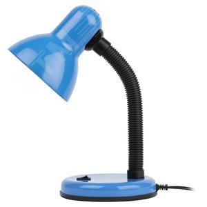 Светильник настольный синий N-120-E27-40W-BU - фото 5