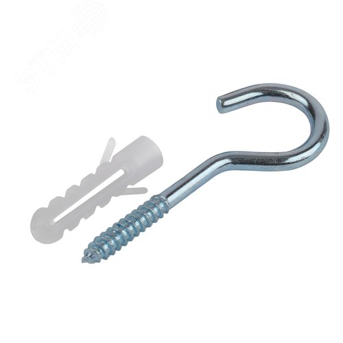 Патрон пластиковый Е27 с подвесом черный (60/720) - фото 4