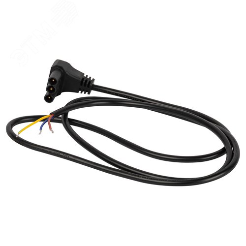 Шнур сетевой SML-AC-3-CABLE-1.5m-B длина 1500мм для светильников SML-30 - фото 1