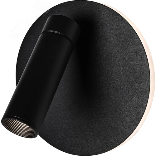 Подсветка декоративная светодиодная для интерьера черный IP20 COB 5Вт/SMD 7Вт 4000К EDGAR WL55 BK - фото 1