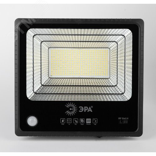 Прожектор светодиодный уличный на солнечных батареях 150W, 1500 Лм, 5000K, с датчиком движения, ПДУ, IP65 - фото 2