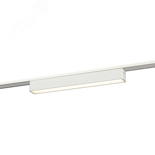 Светильник светодиодный трековый с заливающим светом для тонкой магнитной системы 12Вт 4000К белый TRM-S5-1-12W4K-WH - фото 2