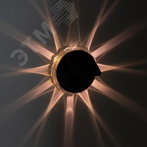 Изображение товара Светильник уличный ERAFS012-08 на солнечной батарее настенный Звезда 1 LED 7х7х2 см (шт)