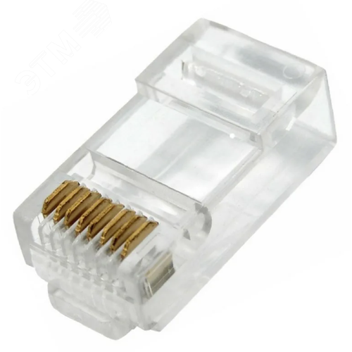 Джек Simple RJ-1-S RJ-45 8P8C CAT 5e - фото 1