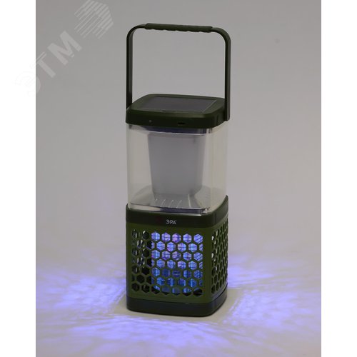 Противомоскитный кемпинговый фонарь аккум. с солн. бат. ERAMF-08 - фото 3