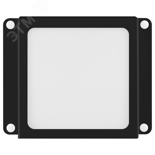 Светильник светодиодный 36Вт 4000К 3420Лм IP40 89x89x40 черный грильято 100х100 6 штук SPO-646-3-4K-B6 - фото 4