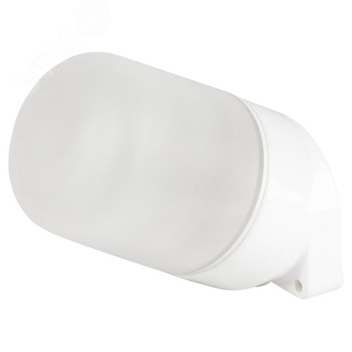 Светильник для бани керамика/стекло наклонный IP54 E27 max 60Вт 150х90х85 белый НББ 02-60-002 - фото 2