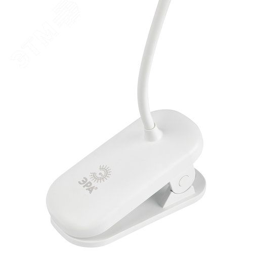 Светильник настольный светодиодный аккумуляторный на прищепке 6Вт белый NLED-525-6W-W - фото 5