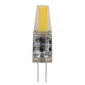 Лампа светодиодная LED 1.5Вт JC COB 4000К G4 нейтральный капсула 12V