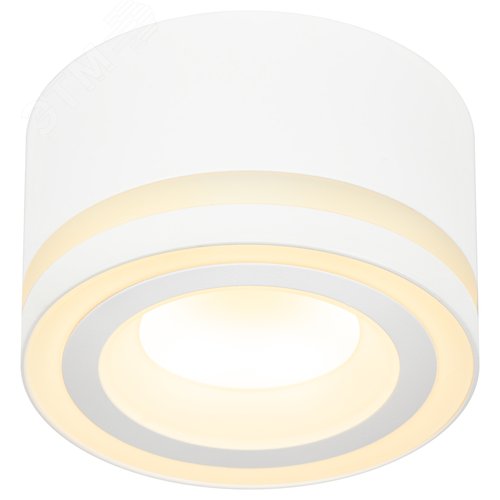 Светильник настенно-потолочный спот OL51 WH GX53 IP20 белый - фото 2