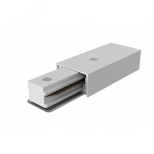 Ввод питания для однофазного трекового шинопровода белый TR-1PA-PC-WH - фото 2