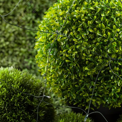 Сеть 150 LED на солнечной батарее мультиколор 2мx1,35м ERAUF024-16 - фото 6