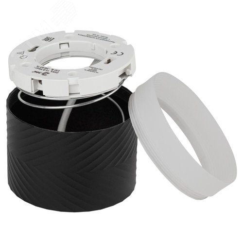 Светильник настенно-потолочный спот OL38 BK под GX53 IP20 черный - фото 6