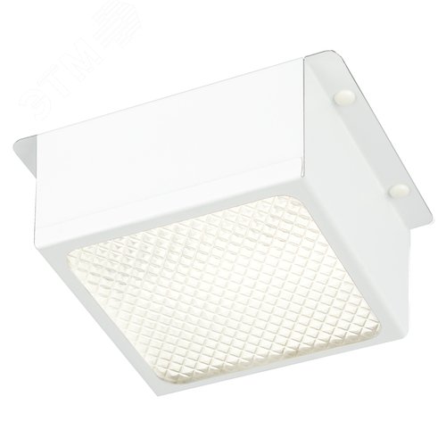 Светильник светодиодный ДВО-6Вт 570Лм 4000K IP20 ГРИЛЬЯТО Домино 100х100 белый Призма DVO21-06-P-4K80-5 - фото 1