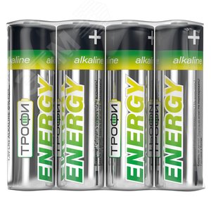 Изображение товара Батарейка Трофи LR6-4S ENERGY Alkaline (60/720/21600) (шт)