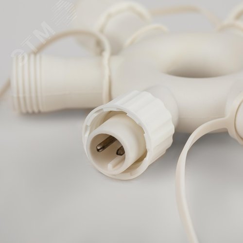 Разветвитель ERAPS-OR2 круговой для гирлянд 6 гнезд IP44 ПВХ 24 В - фото 2