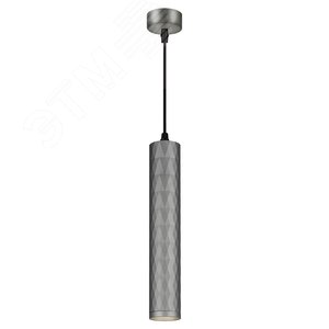 Светильник подвесной потолочный PL15 GR MR16 GU10 цилиндр графит - фото 1