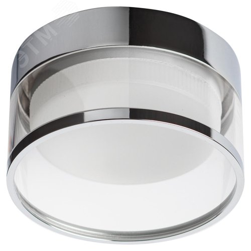 Светильник встраиваемый под лампу GX53 KL82 CH хром - фото 3