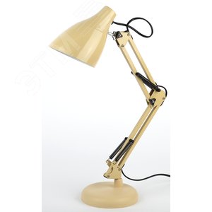 Светильник настольный N-123-Е27-40W-BG бежевый (12/96) - фото 3