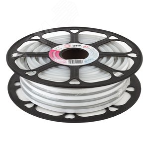 Лента светодиодная неоновая 7Вт/м 220В розовый IP67 120LED/м N2835-120-IP67-220V-20m-P - фото 1