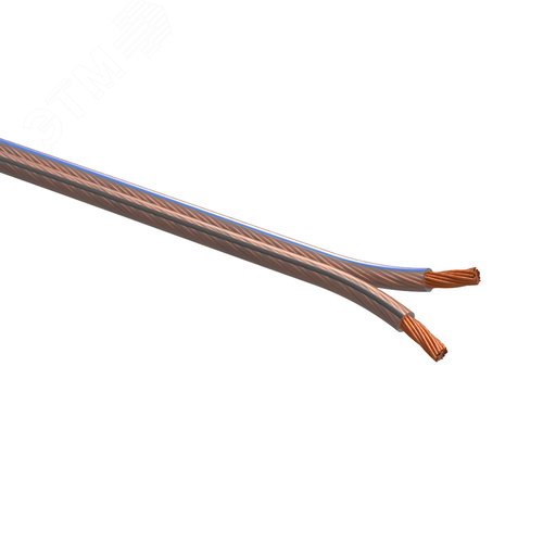 Изображение товара Акустический кабель 2х0,75 мм2 прозрачный, 10м A-75-S-10 (м)