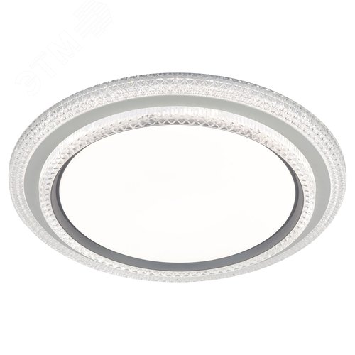 Светильник светодиодный потолочный ДПБ-86Вт 3000К/6500К SPB-6 Sunny 86W RC WH+GR с ДУ - фото 2