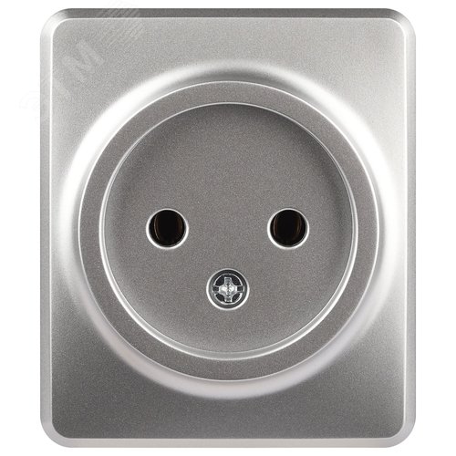 Изображение товара Розетка Эксперт 11-2201-03 2P IP20 16A-250В ОУ алюминий (шт)