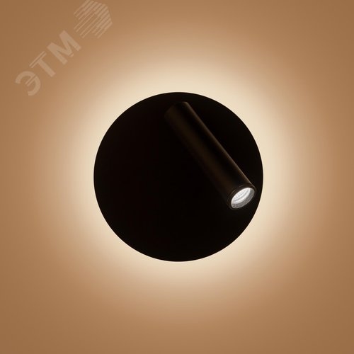 Подсветка декоративная светодиодная для интерьера черный IP20 COB 5Вт/SMD 7Вт 4000К EDGAR WL55 BK - фото 12