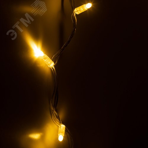 Гирлянда светодиодная новогодняя ERAPS-NP10 нить 10 м теплый свет 100 LED - фото 4