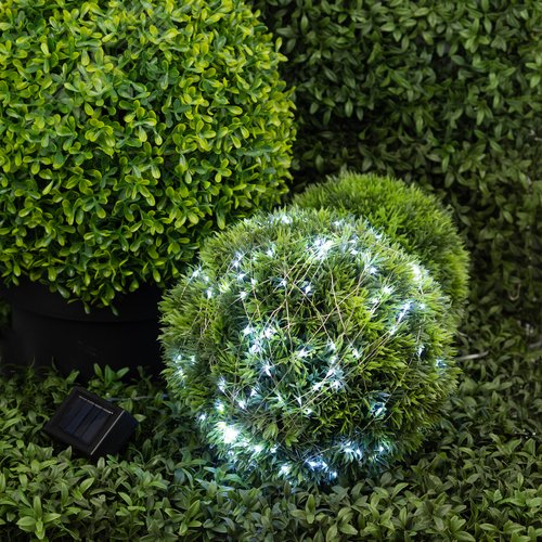Гирлянда садовая ERASF22-17 Нить на солнечной батарее, холодный свет 21,9 м - фото 3