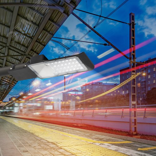 Светильник уличный светодиодный ДКУ 50Вт 5000К 5000Лм IP65 КСС Ш-с DOB-SMD 48мм SPP-503-0-50K-050 - фото 11