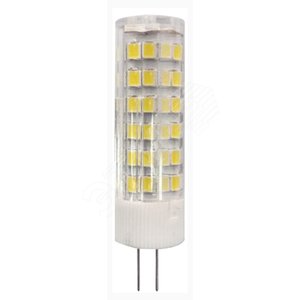 Лампа светодиодная LED 7Вт JC 2700К G4 теплый капсула Б0027859 ЭРА