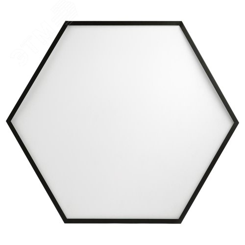 Светильник LED Geometria Hexagon SPO-121-B-40K-038 38Вт 4000K 4000Лм IP40 600х80 черный подвесной драйвер внутри - фото 4