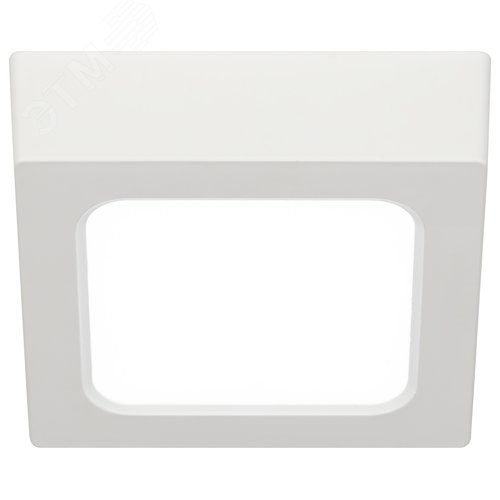 Светильник светодиодный LED 20-12-6K накладной квадратный 12Вт 6500К - фото 3