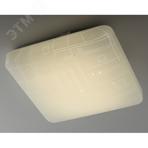 Светильник потолочный Классик без ДУ SPB-6-18 Nancy S светодиодный без ДУ квадратный - фото 8