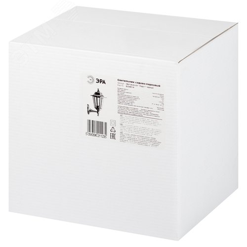 Светильник настенный НБУ 06-60-001 шестигранный черный IP44 Е27 max60Вт - фото 12