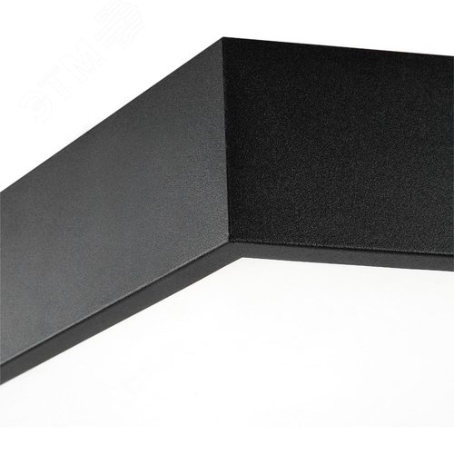 Светильник LED Geometria Hexagon SPO-121-B-40K-038 38Вт 4000K 4000Лм IP40 600х80 черный подвесной драйвер внутри - фото 7