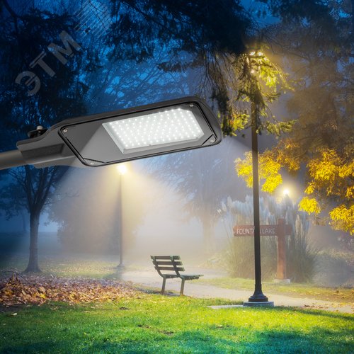 Светильник уличный светодиодный ДКУ 70Вт 5000К 7000Лм IP65 КСС Д DOB SMD 48мм SPP-504-0-50K-070 - фото 11