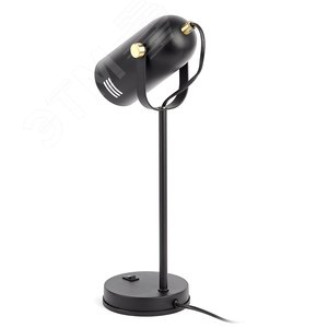 Светильник настольный N-117-Е27-40W-BK черный (12/48) - фото 4