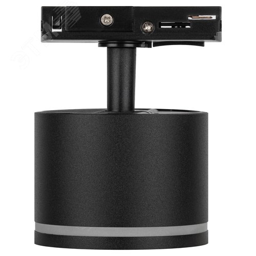 Светильник трековый однофазный TR75 - GX53 BK под лампу GX53 c акриловым кольцом, черный - фото 6