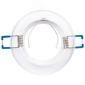 Светильник встраиваемый алюминиевый KL107 WH/SL MR16 GU5.3 белый серебро - фото 5