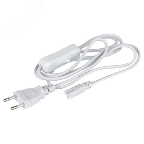 Кабель питания для линейного фитосветильника FITO -3 –pin 1,5 м - фото 2