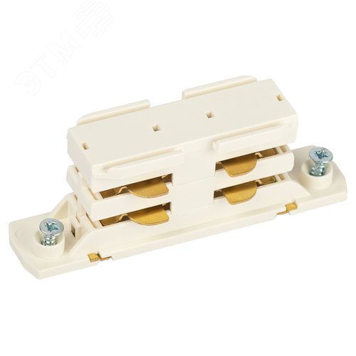 Коннектор для трехфазного шинопровода STR-30-W-CN-I типа I прямой внутренний белый - фото 3