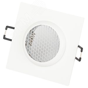 Светильник встраиваемый алюминиевый под лампу MR16 /GU5.3 KL110 WH белый матовый - фото 5